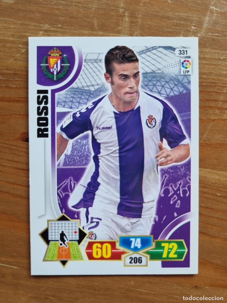 Figurine di Calcio: 331 ROSSI (Real Valladolid). Liga 2013 2014 13 14 Adrenalyn XL