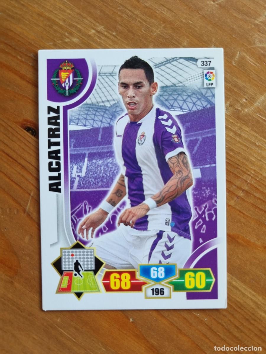 Football Stickers: 337 ALCATRAZ (Real Valladolid). Liga 2013 2014 13 14 Adrenalyn XL