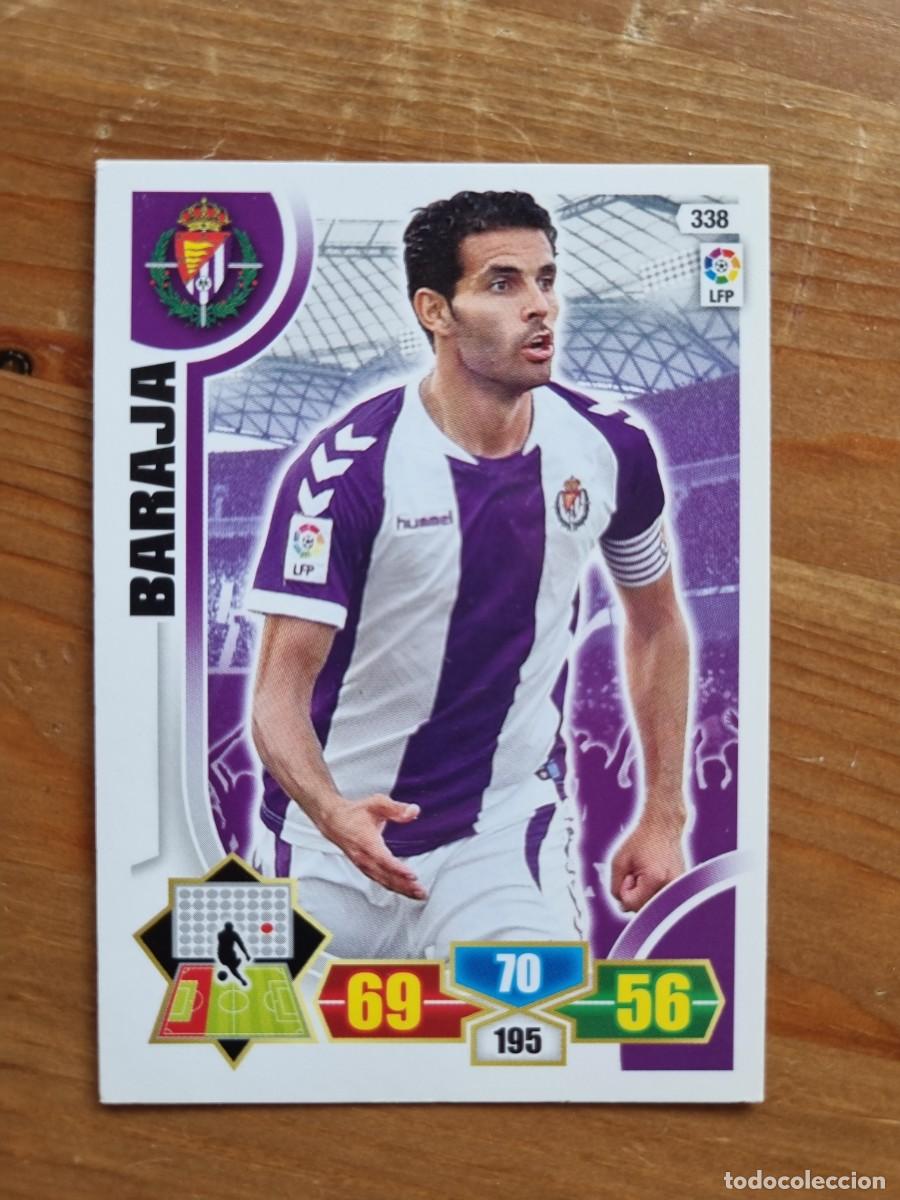 Football Stickers: 338 BARAJA (Real Valladolid). Liga 2013 2014 13 14 Adrenalyn XL