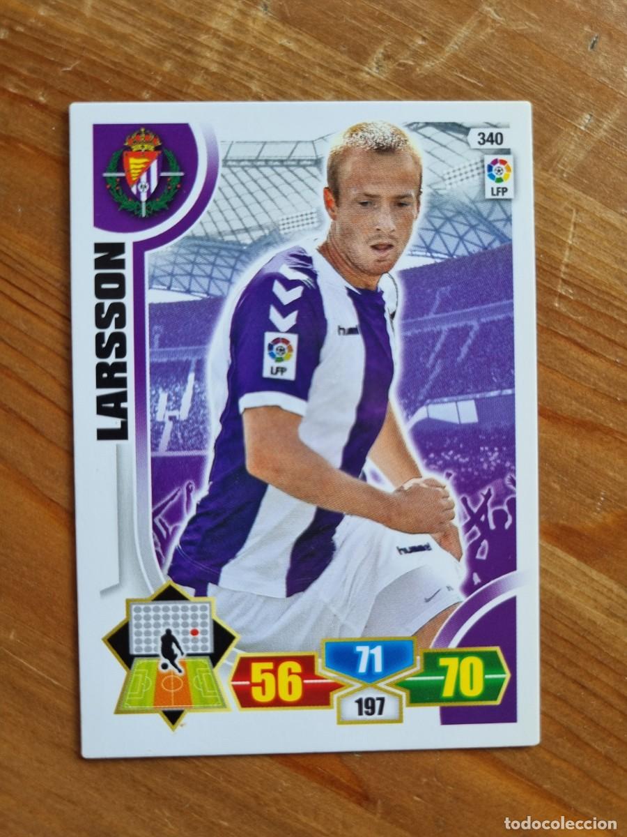 Football Stickers: 340 LARSSON (Real Valladolid). Liga 2013 2014 13 14 Adrenalyn XL