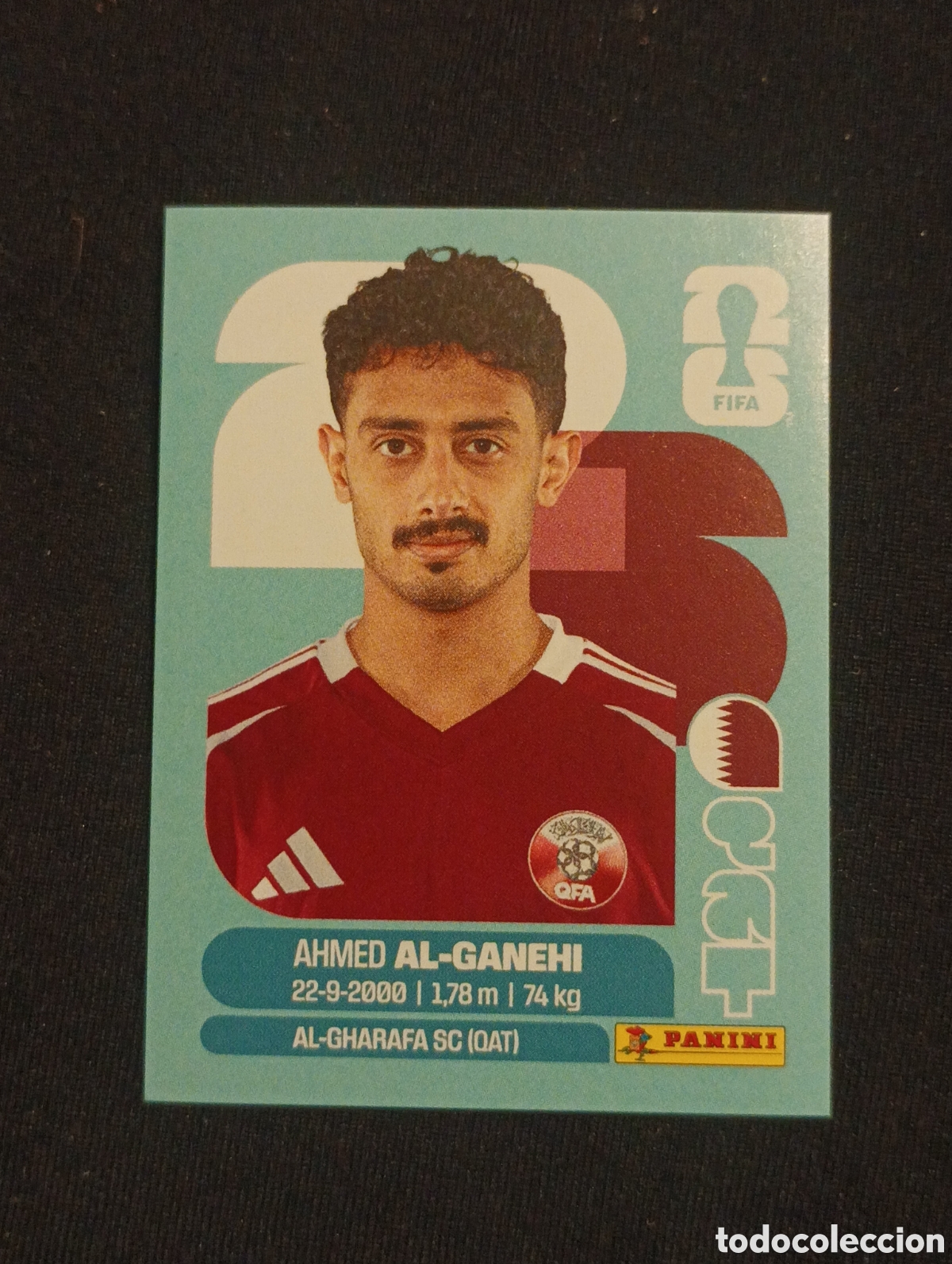 Cromos de Futebol: mundial panini 2026 ahmed al-ganehi