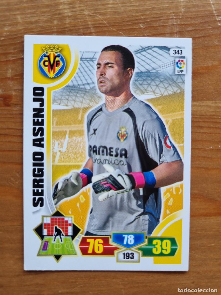 Football Stickers: 343 SERGIO ASENJO (Villarreal CF). Liga 2013 2014 13 14 Adrenalyn XL