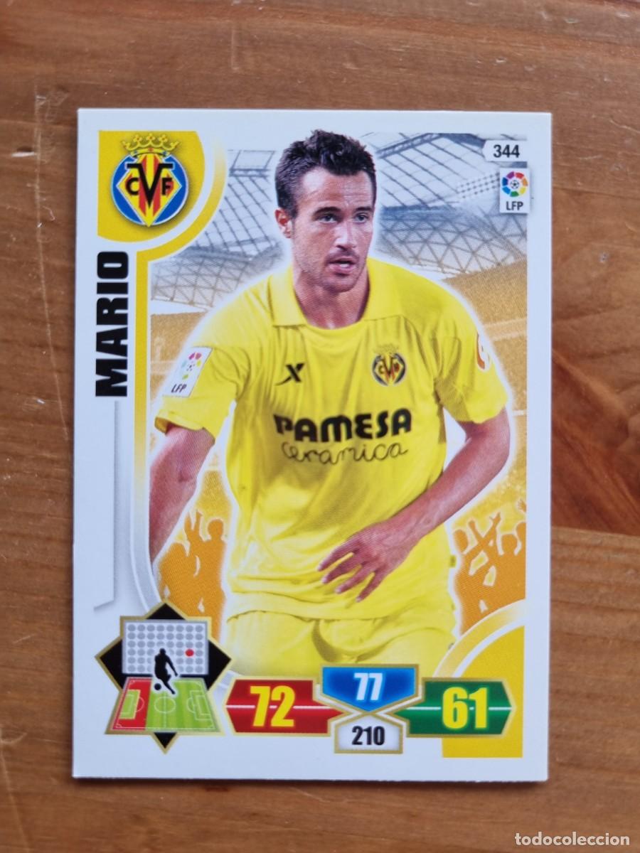 Football Stickers: 344 MARIO (Villarreal CF). Liga 2013 2014 13 14 Adrenalyn XL