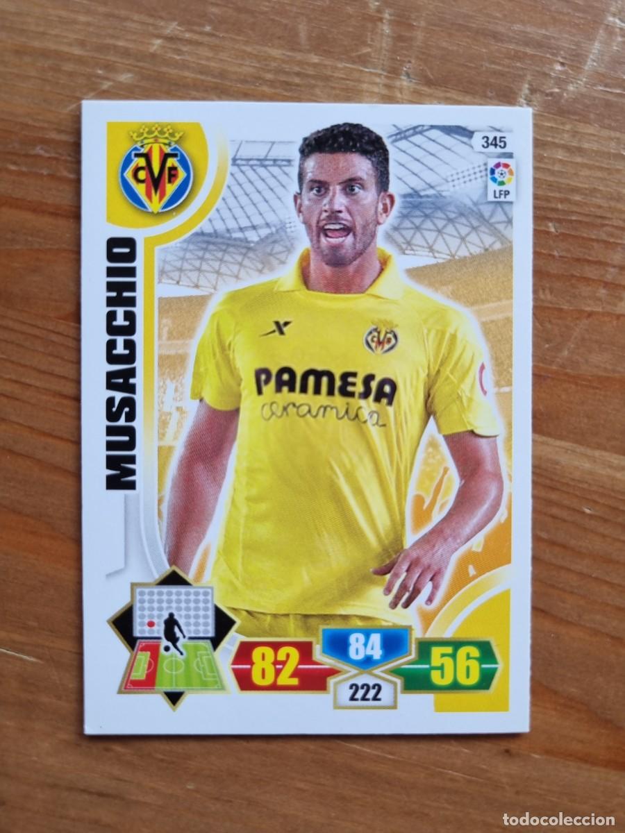 Football Stickers: 345 MUSACCHIO (Villarreal CF). Liga 2013 2014 13 14 Adrenalyn XL