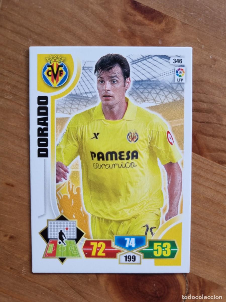Football Stickers: 346 DORADO (Villarreal CF). Liga 2013 2014 13 14 Adrenalyn XL