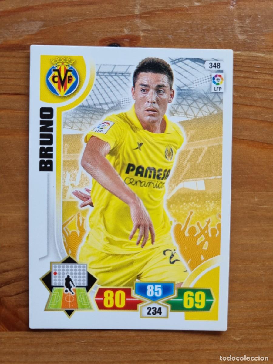 Football Stickers: 348 BRUNO (Villarreal CF). Liga 2013 2014 13 14 Adrenalyn XL