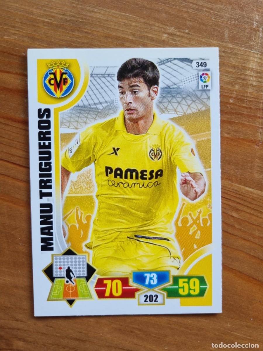 Football Stickers: 349 MANU TRIGUEROS (Villarreal CF). Liga 2013 2014 13 14 Adrenalyn XL