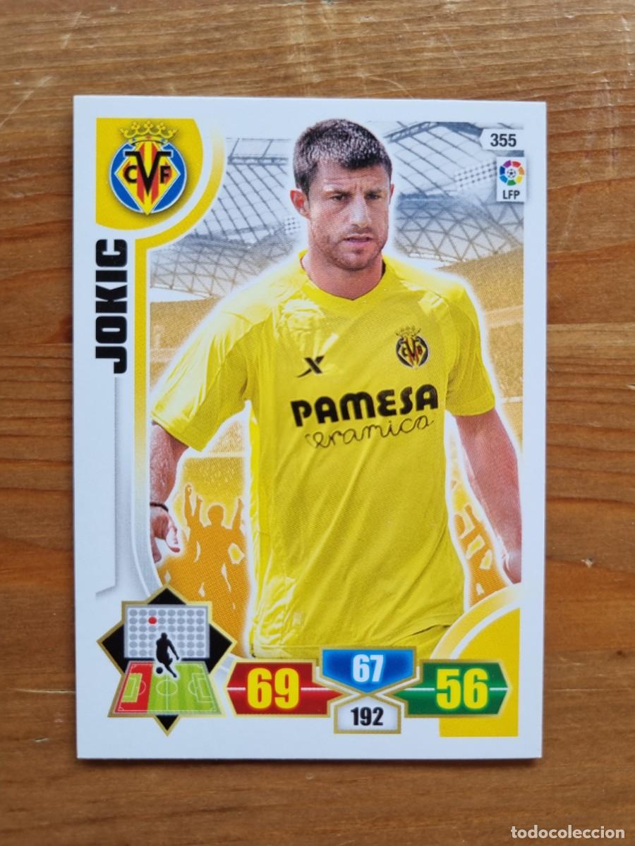 Cromos de f&uacute;tbol: 355 JOKIC (Villarreal CF). Liga 2013 2014 13 14 Adrenalyn XL