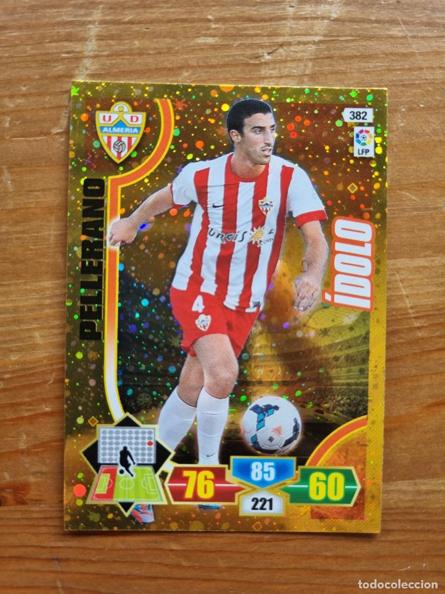 Cromos de f&uacute;tbol: 382 PELLERANO (UD Almer&iacute;a) &Iacute;DOLO. Liga 2013 2014 13 14 Adrenalyn XL