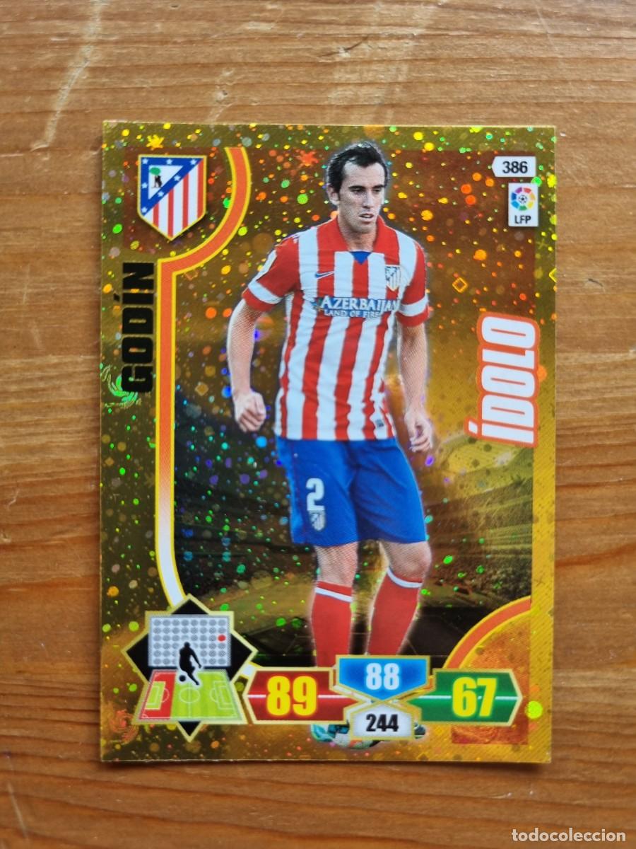 Cromos de f&uacute;tbol: 386 GOD&Iacute;N (Atl&eacute;tico de Madrid) &Iacute;DOLO. Liga 2013 2014 13 14 Adrenalyn XL