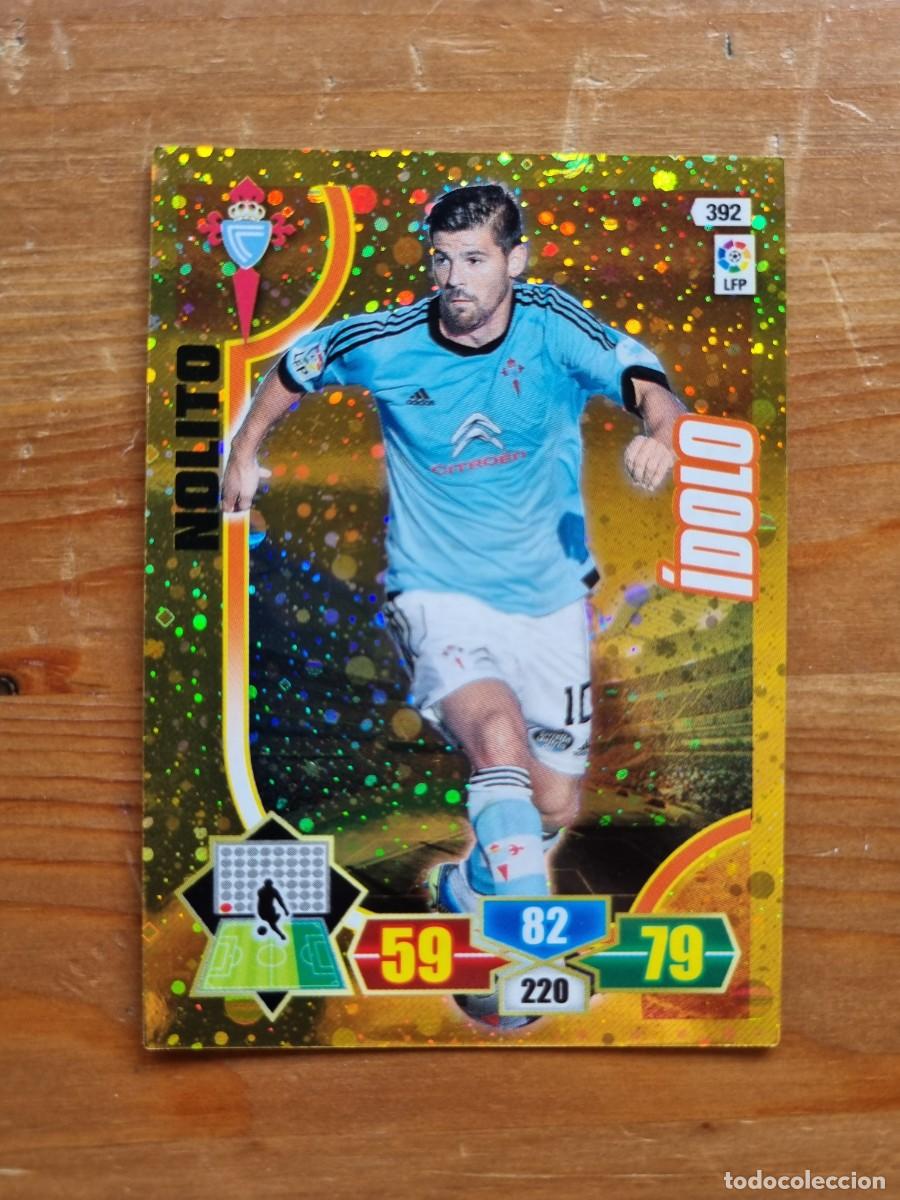 Cromos de f&uacute;tbol: 392 NOLITO (Celta de Vigo) &Iacute;DOLO. Liga 2013 2014 13 14 Adrenalyn XL