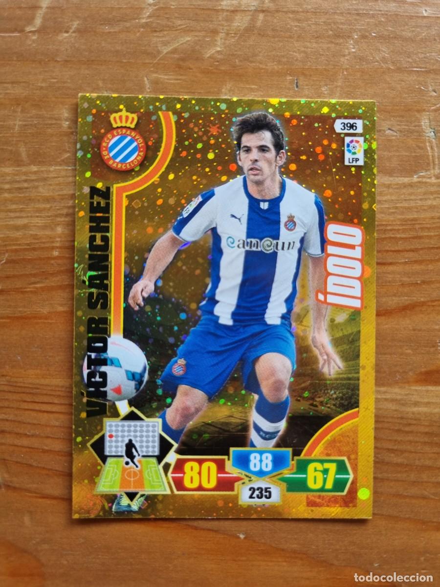 Cromos de f&uacute;tbol: 396 V&Iacute;CTOR S&Aacute;NCHEZ (RCD Espanyol) &Iacute;DOLO. Liga 2013 2014 13 14 Adrenalyn XL