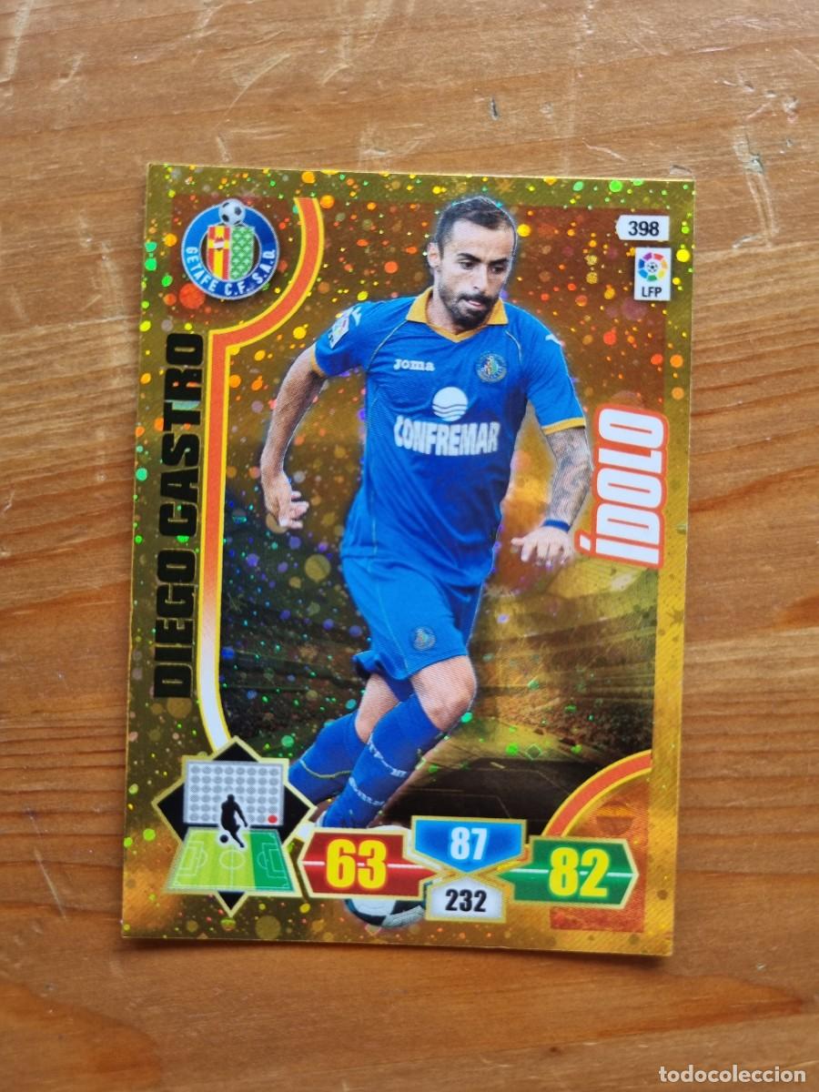 Cromos de f&uacute;tbol: 398 DIEGO CASTRO (Getafe CF) &Iacute;DOLO. Liga 2013 2014 13 14 Adrenalyn XL