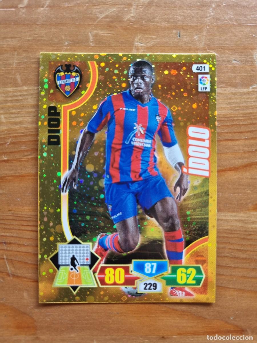 Cromos de f&uacute;tbol: 401 DIOP (Levante UD) &Iacute;DOLO. Liga 2013 2014 13 14 Adrenalyn XL
