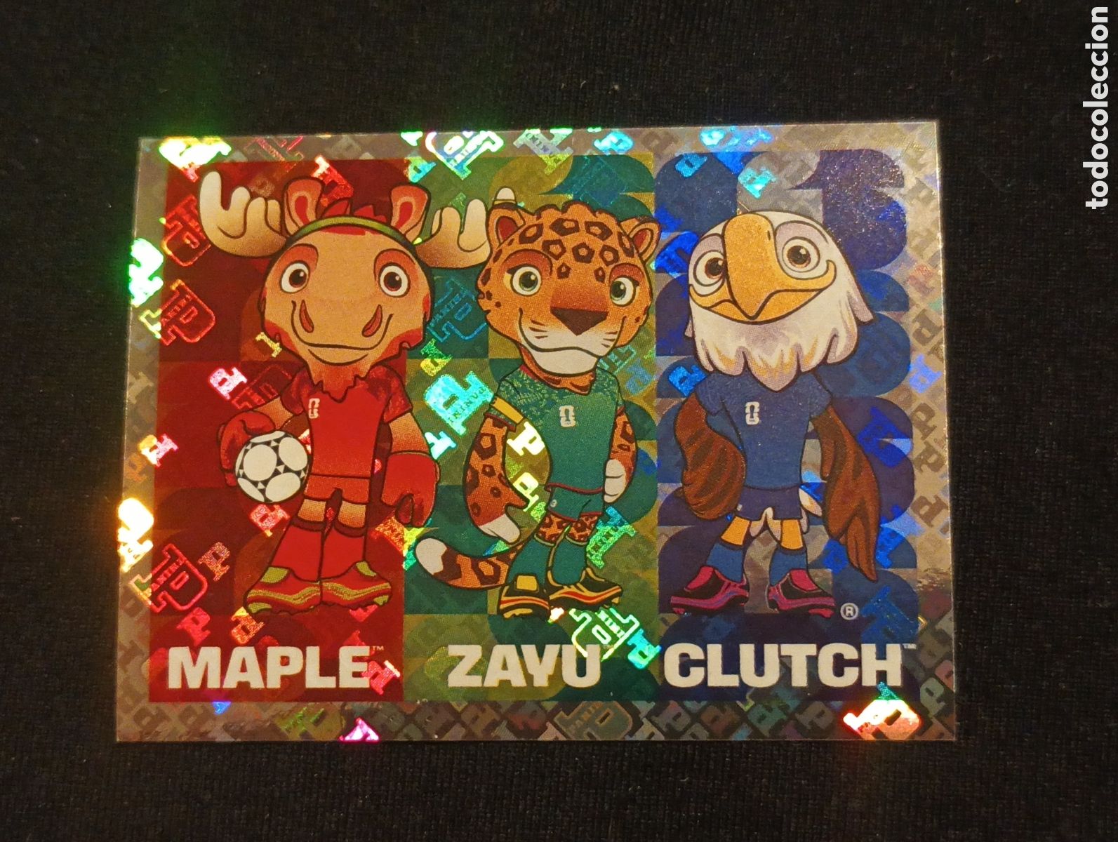 Cromos de f&uacute;tbol: mundial panini 2026 mascotas