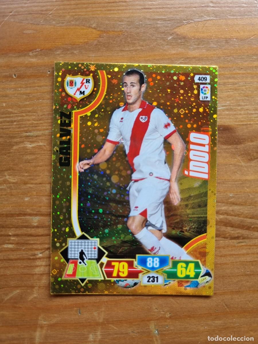 Cromos de f&uacute;tbol: 409 G&Aacute;LVEZ (Rayo Vallecano) &Iacute;DOLO. Liga 2013 2014 13 14 Adrenalyn XL