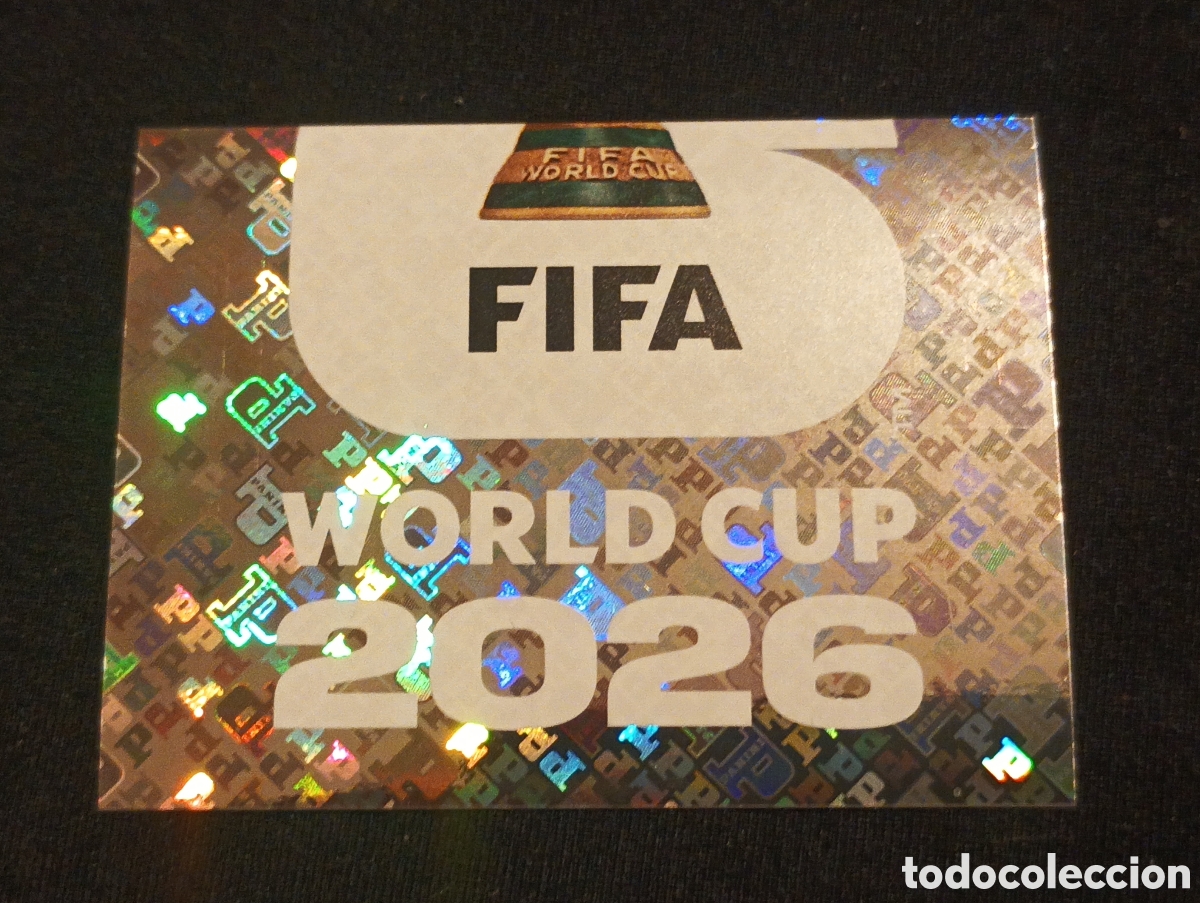 Cromos de f&uacute;tbol: mundial panini 2026 parte baja trofeo