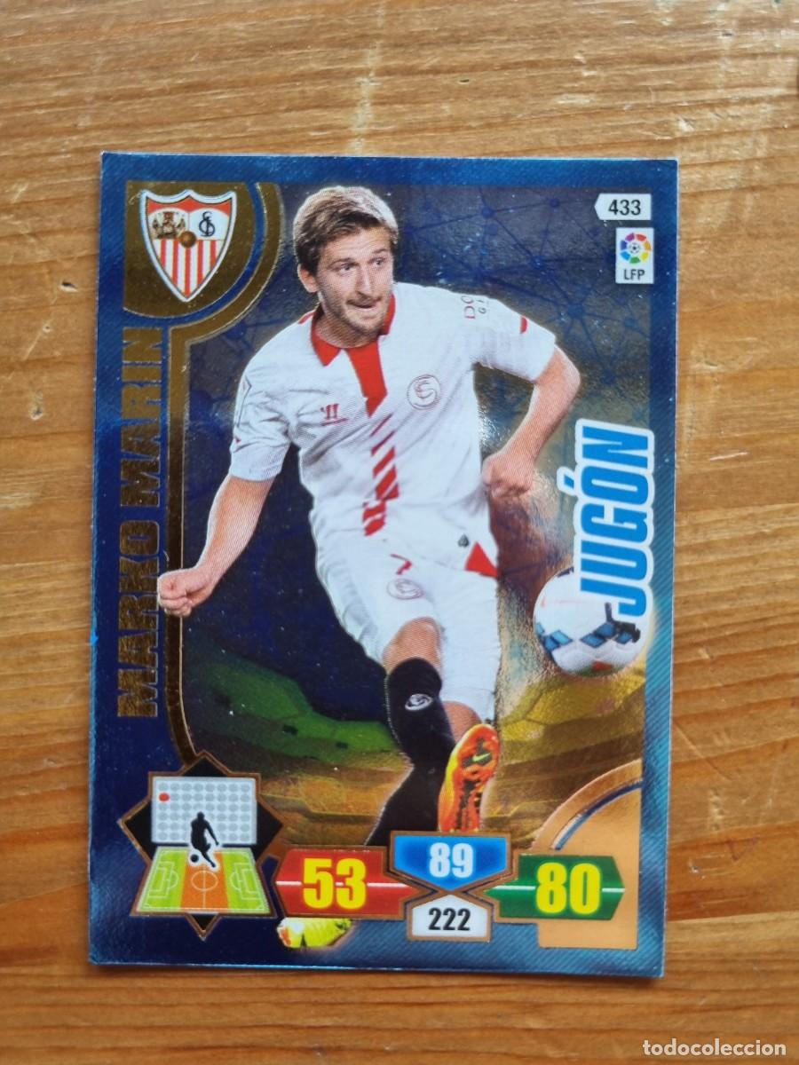 Cromos de f&uacute;tbol: 433 MARKO MAR&Iacute;N (Sevilla FC) JUG&Oacute;N. Liga 2013 2014 13 14 Adrenalyn XL