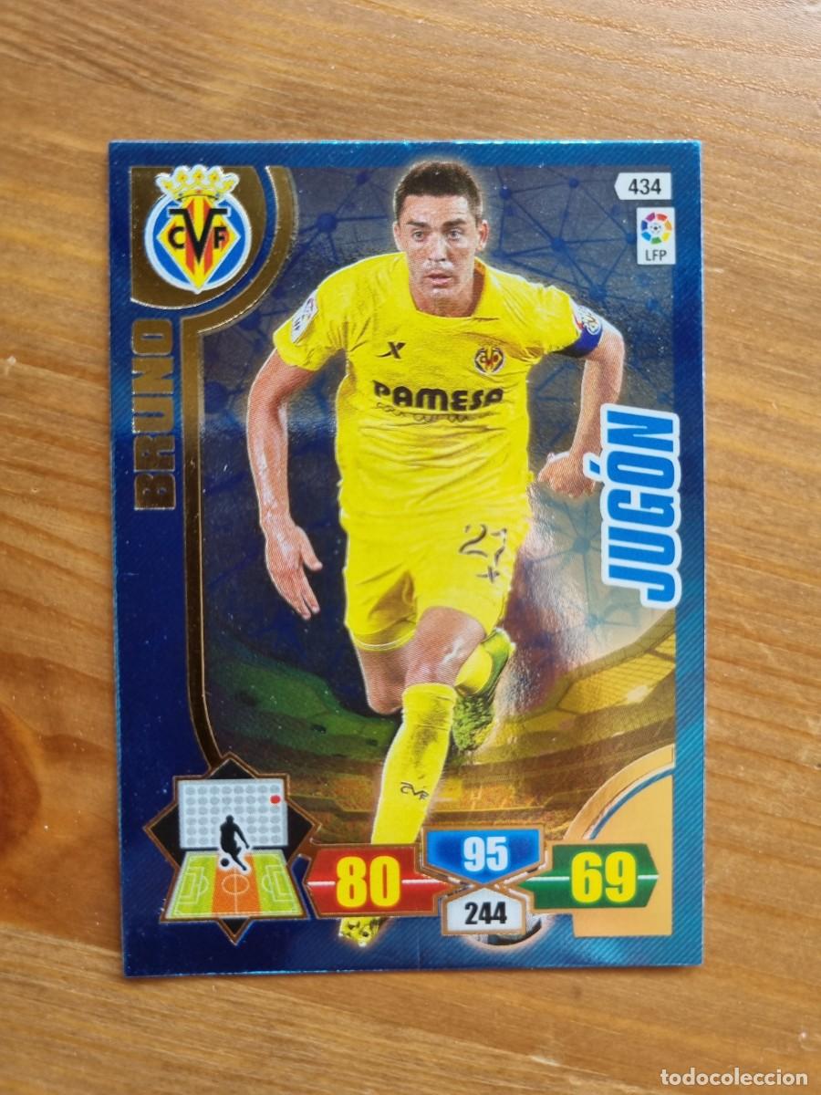 Cromos de f&uacute;tbol: 434 BRUNO (Villarreal CF) JUG&Oacute;N. Liga 2013 2014 13 14 Adrenalyn XL
