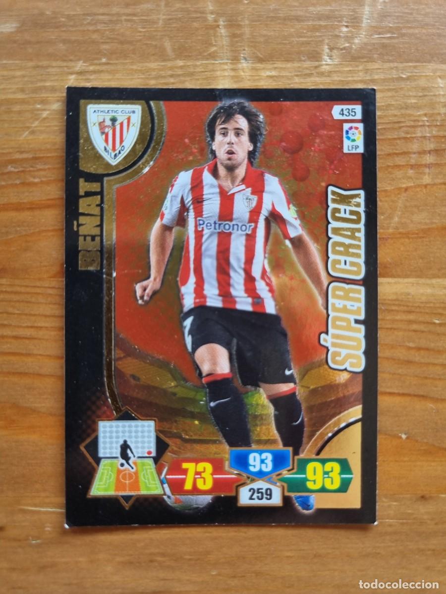 Cromos de f&uacute;tbol: 435 BE&Ntilde;AT (Athletic Club de Bilbao) S&Uacute;PER CRACK. Liga 2013 2014 13 14 Adrenalyn XL