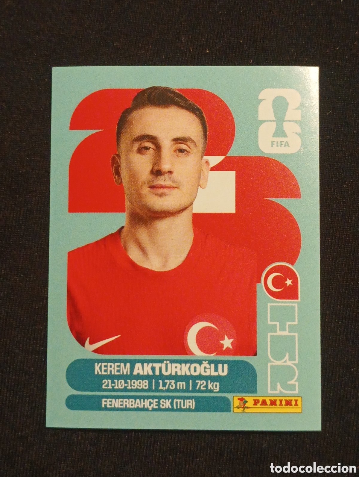 Cromos de f&uacute;tbol: mundial panini 2026 kerem akturkoglu