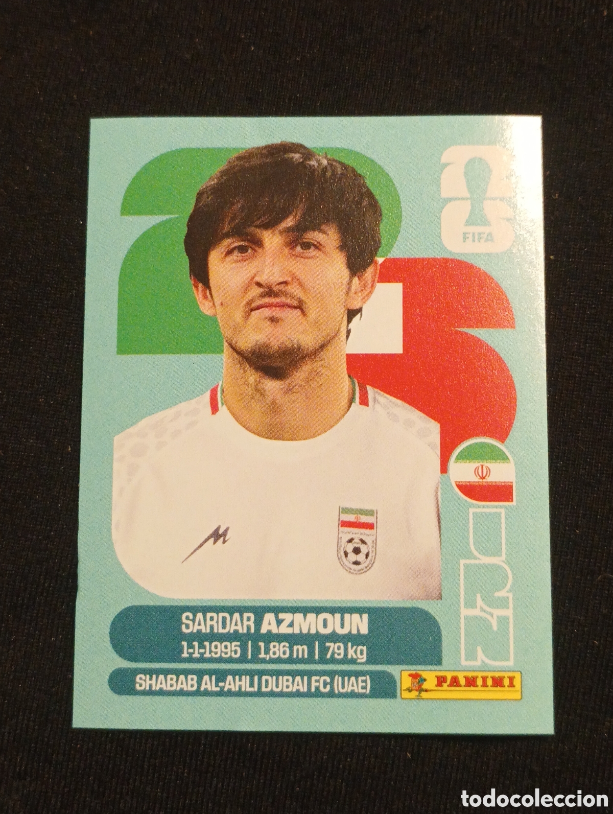 Cromos de f&uacute;tbol: mundial panini 2026 sardar azmoun