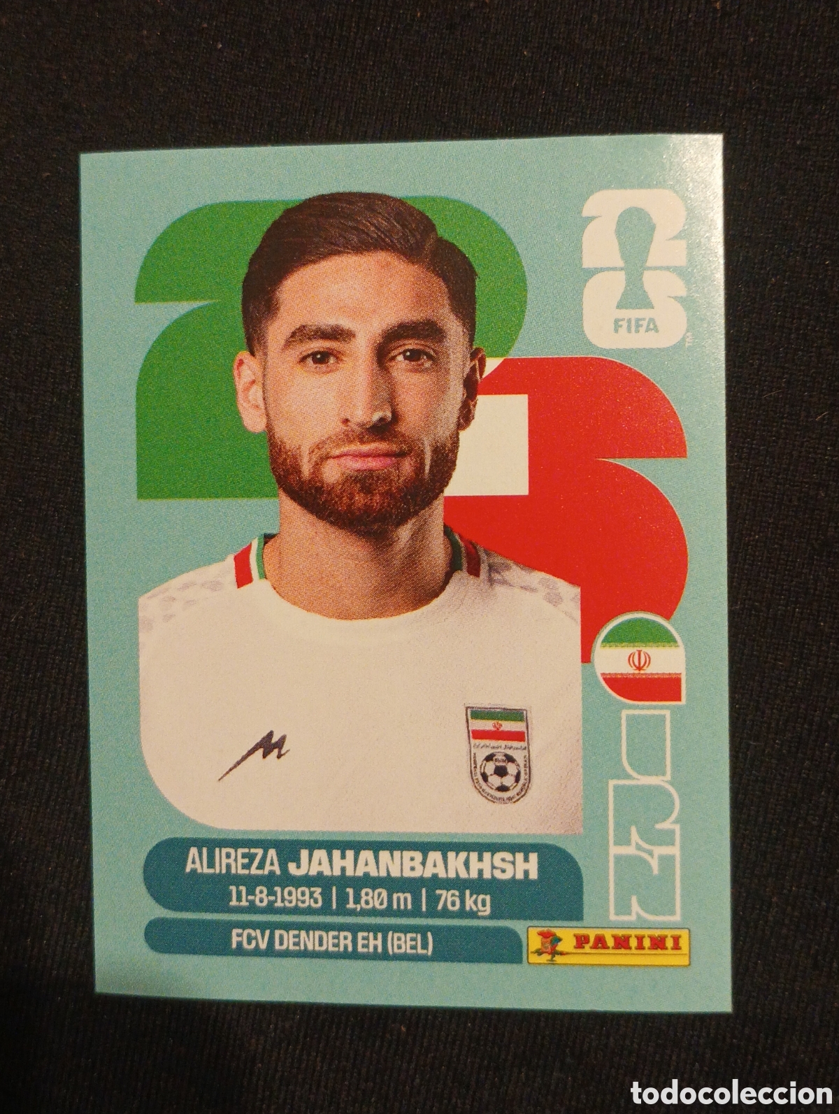 Cromos de f&uacute;tbol: mundial panini 2026 alireza jahanbakhsh