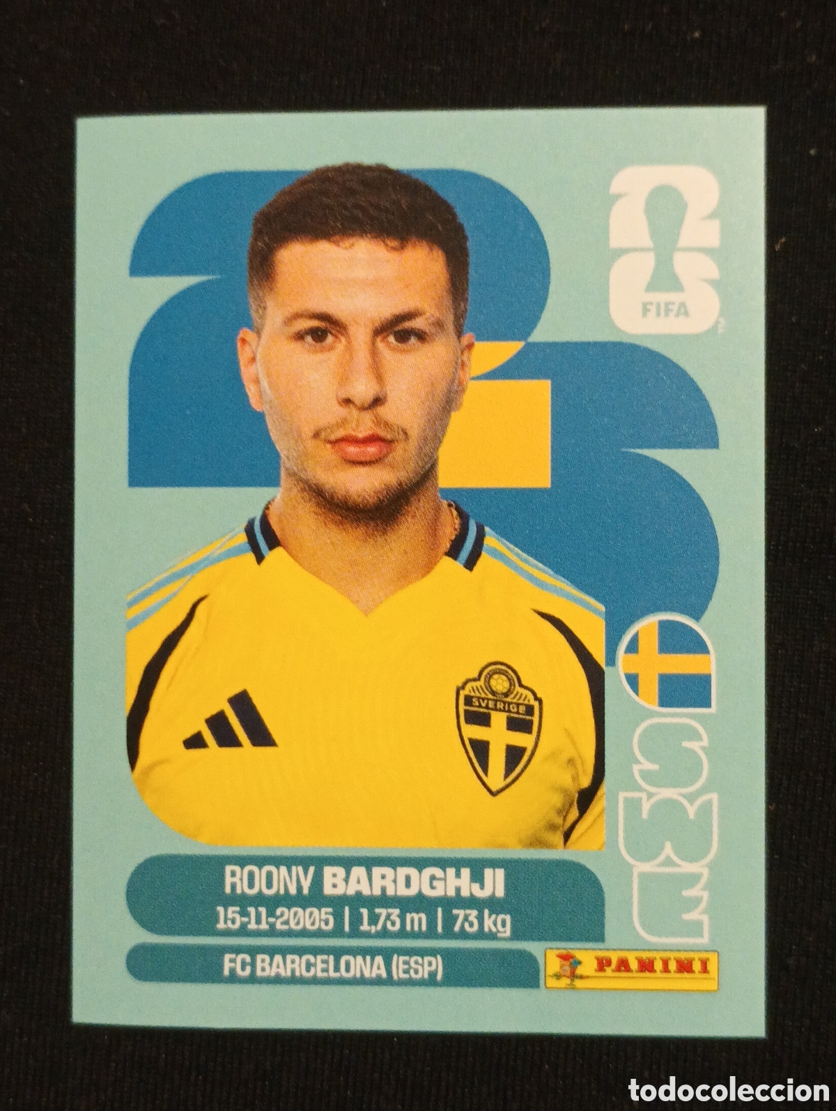 Cromos de f&uacute;tbol: mundial panini 2026 roony bardghji