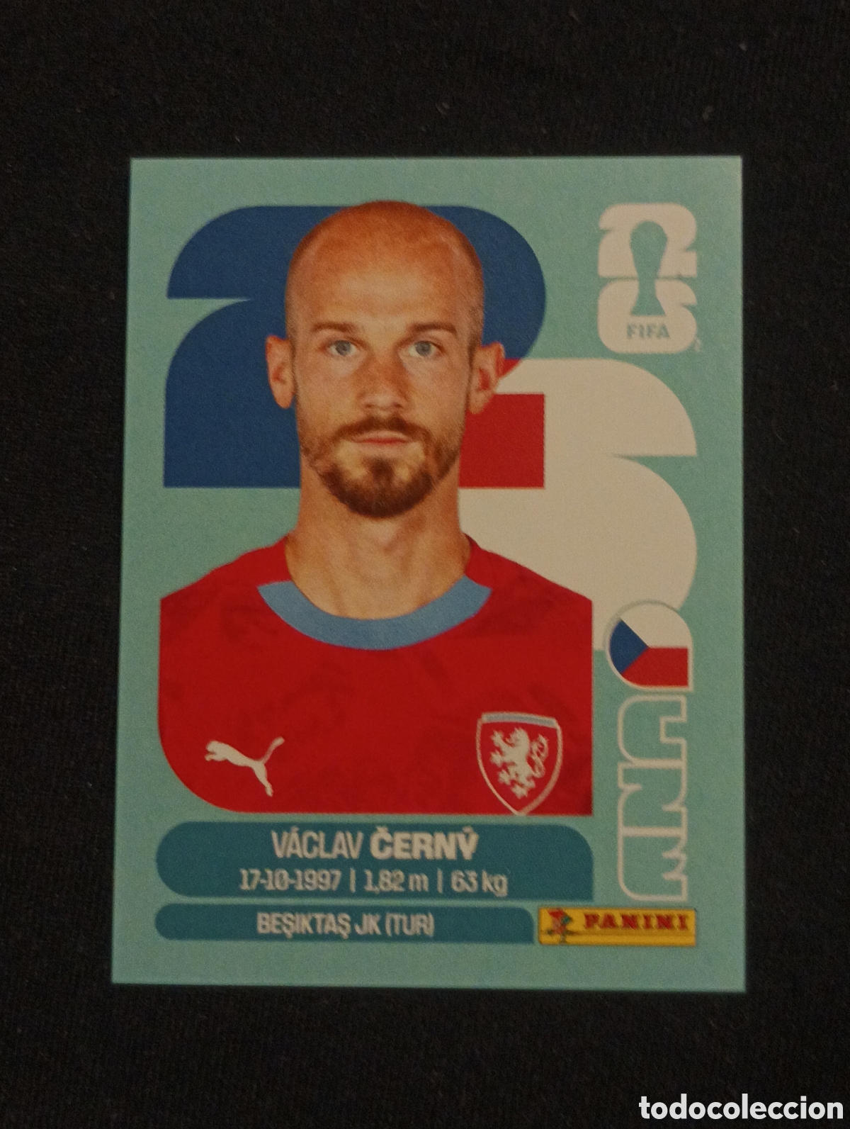 Cromos de f&uacute;tbol: mundial panini 2026 vaclav cerny