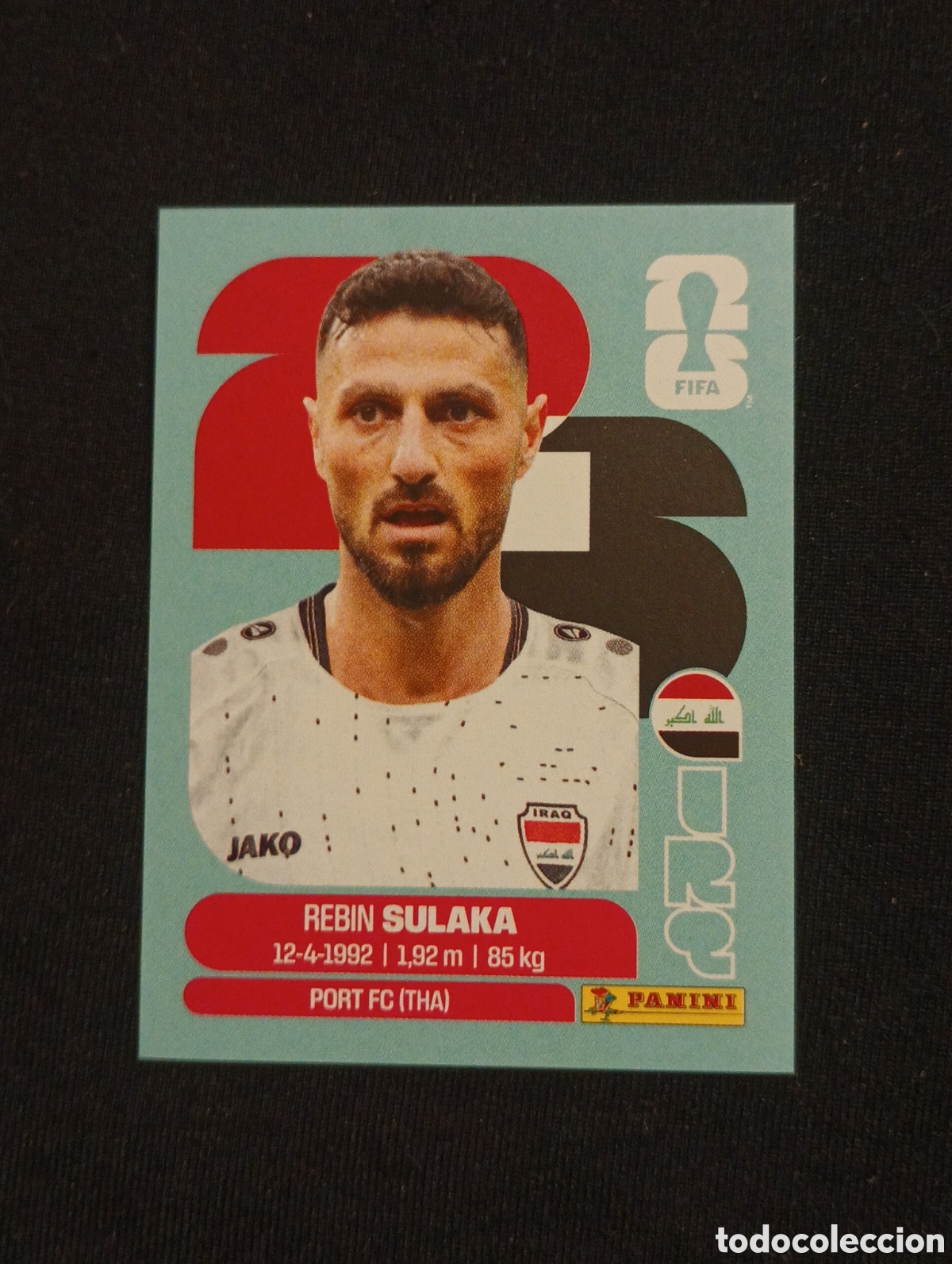 Cromos de f&uacute;tbol: mundial panini 2026 rebin sulaka