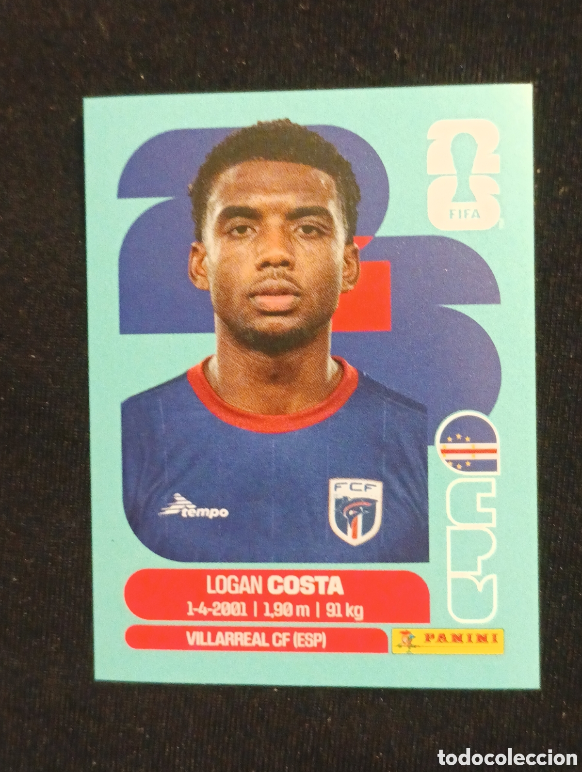 Cromos de f&uacute;tbol: mundial panini 2026 logan costa