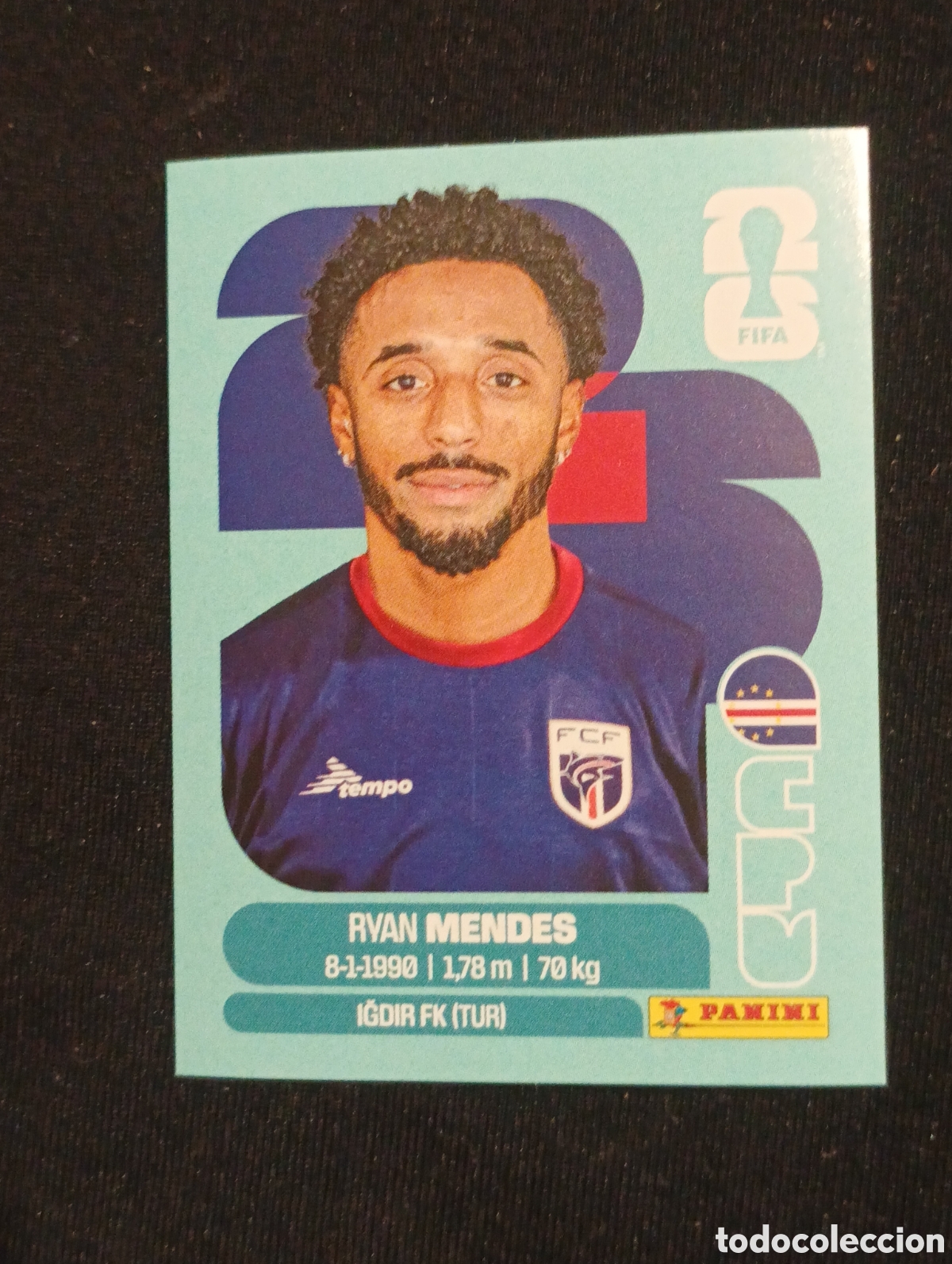 Cromos de f&uacute;tbol: mundial panini 2026 Ryan mendes