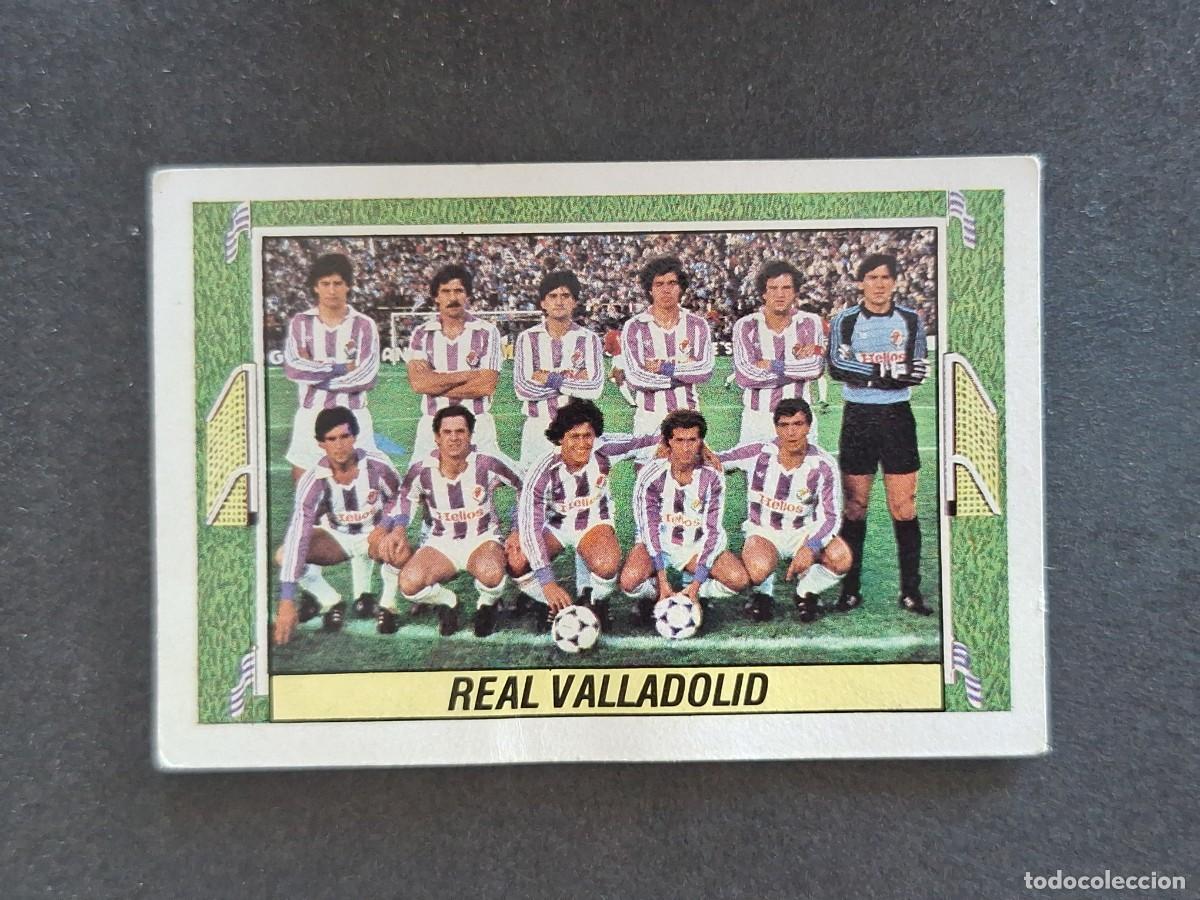 Cromos de f&uacute;tbol: L5 EQUIPO REAL VALLADOLID LIGA ESTE 1984 1985 84 85 DESPEGADO RECUPERADO