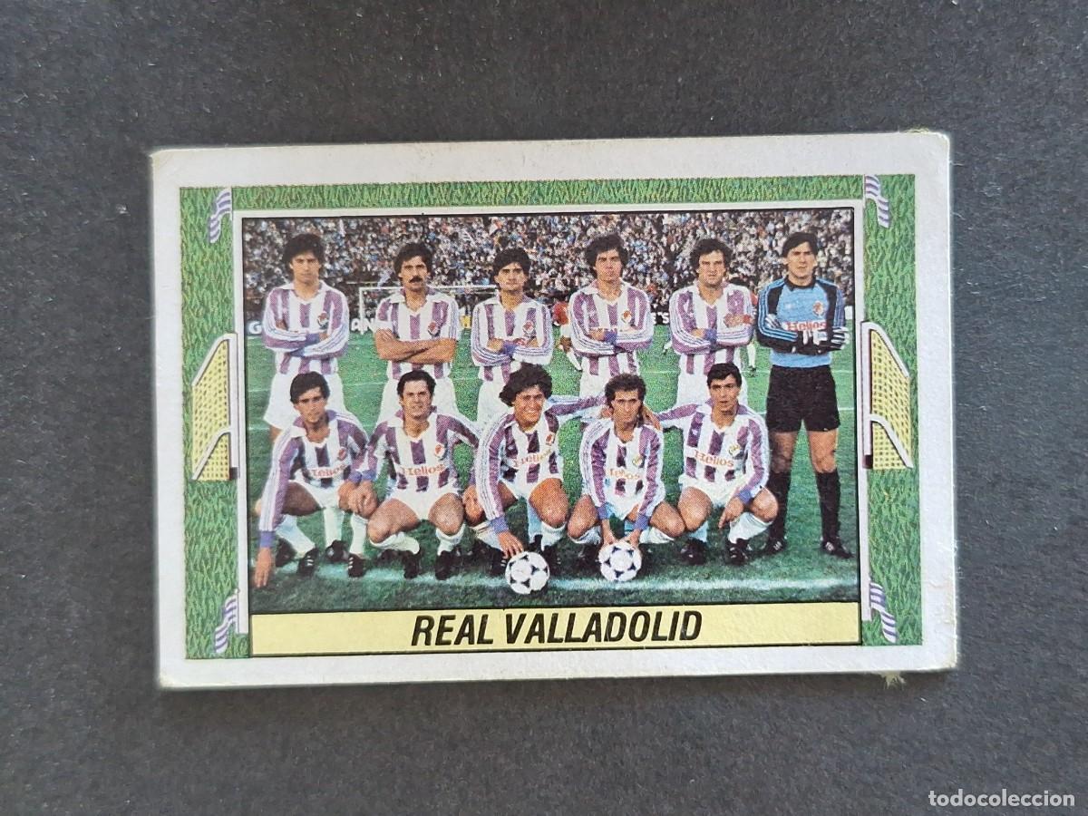 Cromos de f&uacute;tbol: L5 EQUIPO REAL VALLADOLID LIGA ESTE 1984 1985 84 85 DESPEGADO RECUPERADO