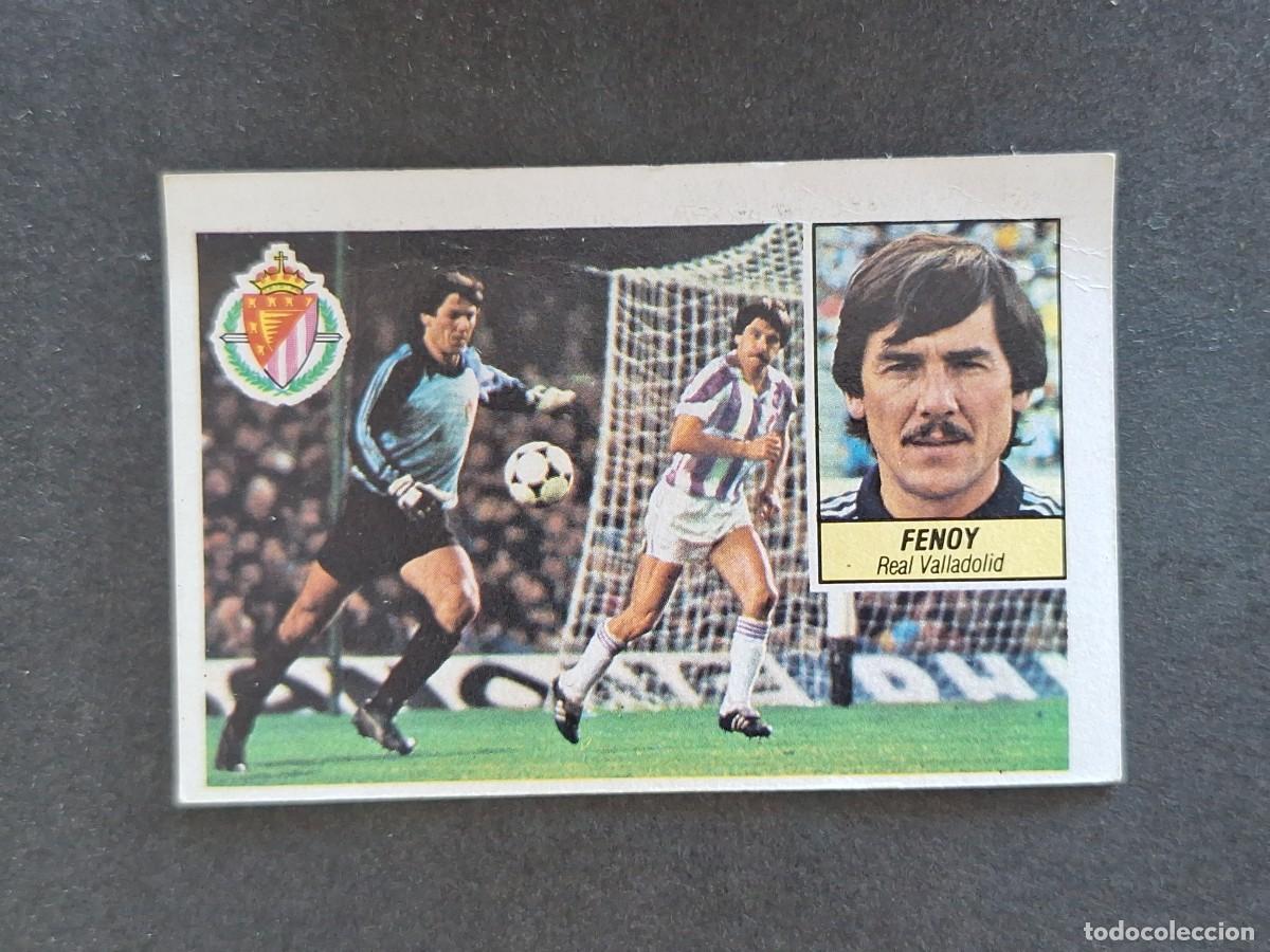 Cromos de f&uacute;tbol: L5 FENOY REAL VALLADOLID LIGA ESTE 1984 1985 84 85 DESPEGADO RECUPERADO