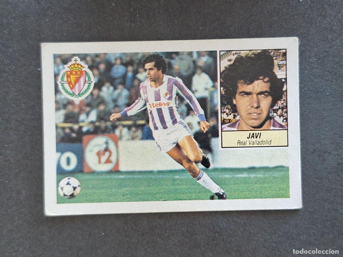 Cromos de f&uacute;tbol: L5 JAVI REAL VALLADOLID LIGA ESTE 1984 1985 84 85 DESPEGADO RECUPERADO