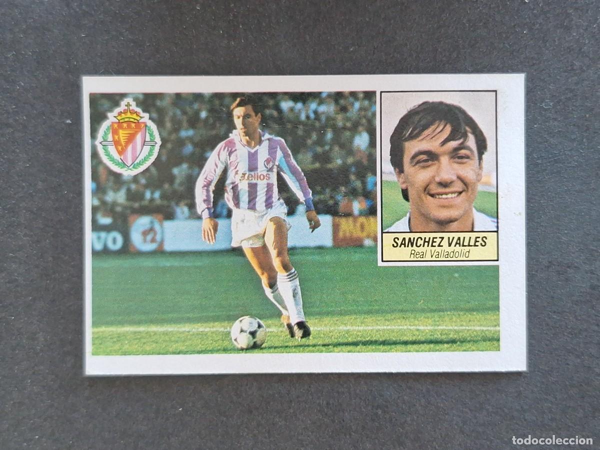 Cromos de f&uacute;tbol: L5 SANCHEZ VALLES REAL VALLADOLID LIGA ESTE 1984 1985 84 85 DESPEGADO RECUPERADO