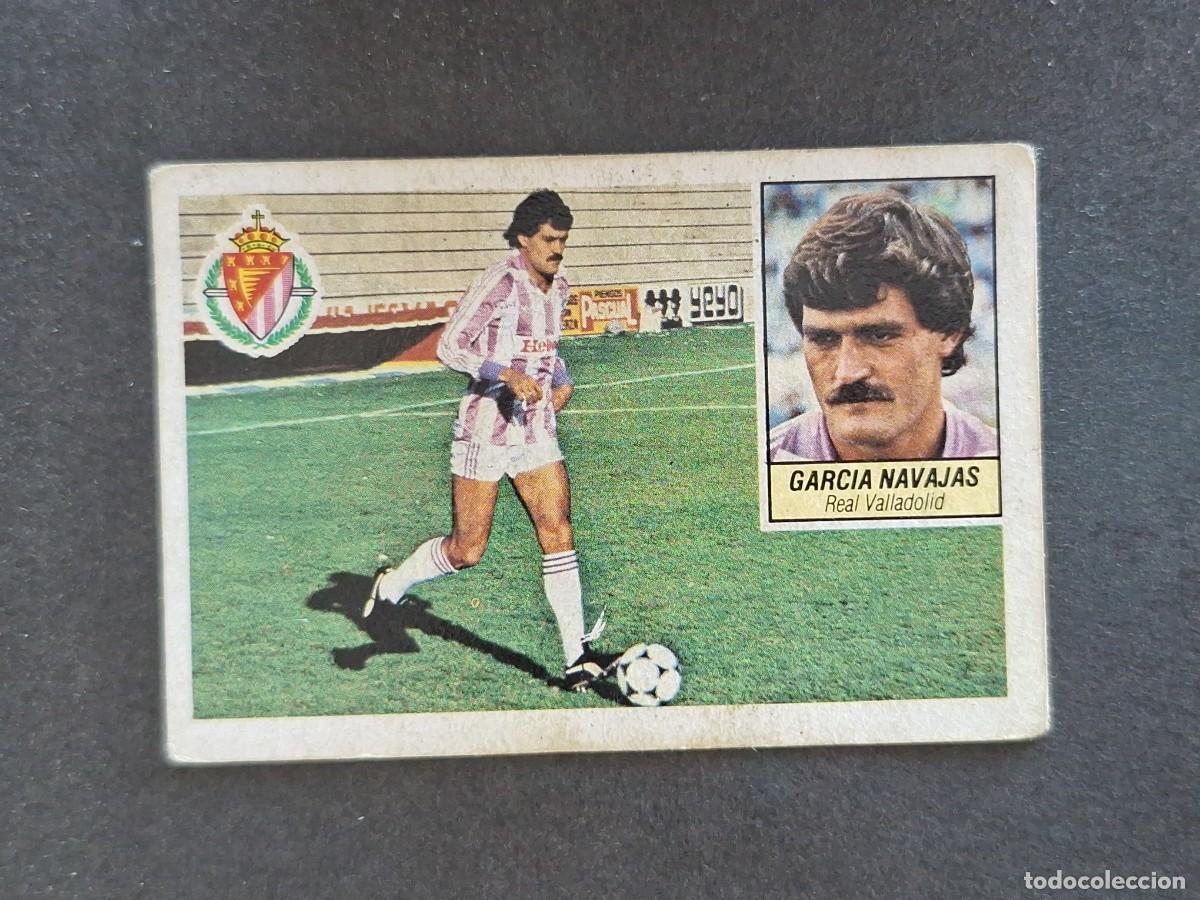 Cromos de f&uacute;tbol: L5 GARCIA NAVAJAS REAL VALLADOLID LIGA ESTE 1984 1985 84 85 DESPEGADO RECUPERADO