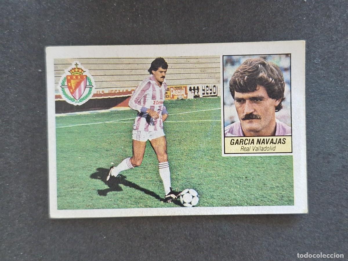 Cromos de f&uacute;tbol: L5 GARCIA NAVAJAS REAL VALLADOLID LIGA ESTE 1984 1985 84 85 DESPEGADO RECUPERADO
