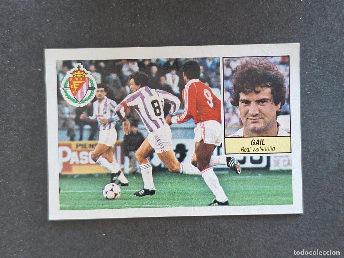 Cromos de f&uacute;tbol: L5 GAIL REAL VALLADOLID LIGA ESTE 1984 1985 84 85 DESPEGADO RECUPERADO