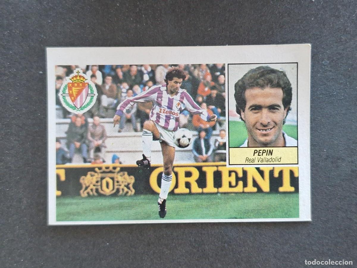 Cromos de f&uacute;tbol: L5 PEPIN REAL VALLADOLID LIGA ESTE 1984 1985 84 85 DESPEGADO RECUPERADO