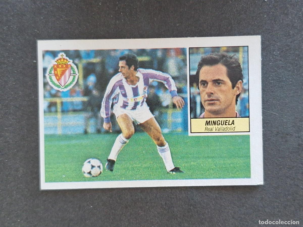 Cromos de f&uacute;tbol: L5 MINGUELA REAL VALLADOLID LIGA ESTE 1984 1985 84 85 DESPEGADO RECUPERADO