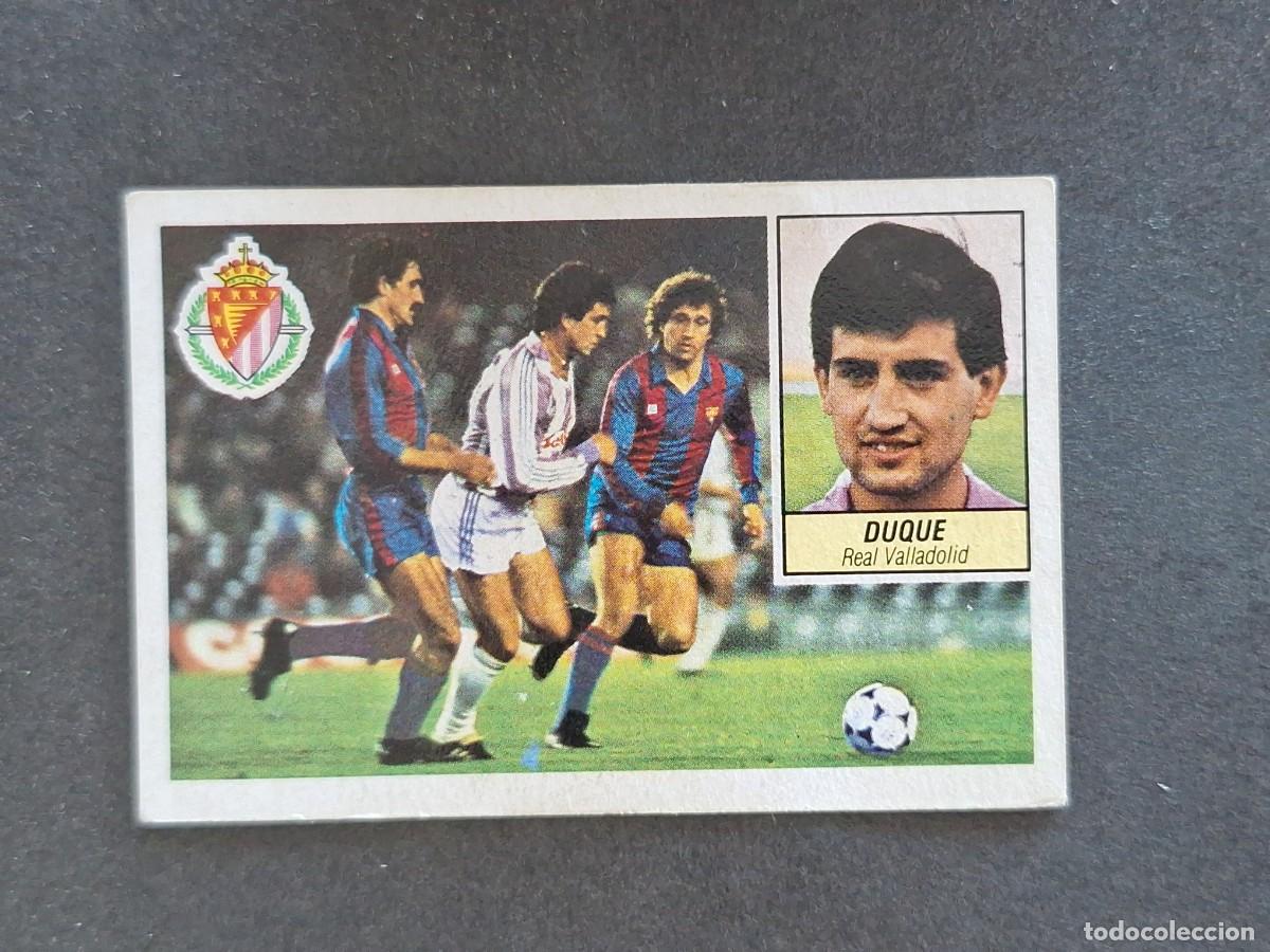 Cromos de f&uacute;tbol: L5 DUQUE REAL VALLADOLID LIGA ESTE 1984 1985 84 85 DESPEGADO RECUPERADO