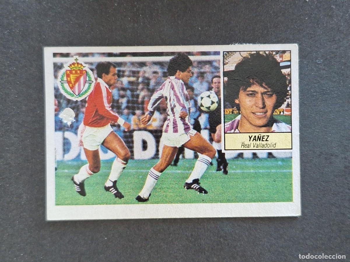 Cromos de f&uacute;tbol: L5 YA&Ntilde;EZ REAL VALLADOLID LIGA ESTE 1984 1985 84 85 DESPEGADO RECUPERADO