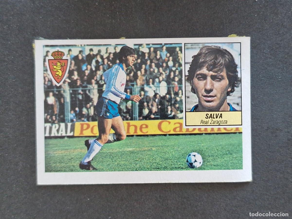 Cromos de f&uacute;tbol: L5 SALVA REAL ZARAGOZA LIGA ESTE 1984 1985 84 85 DESPEGADO RECUPERADO