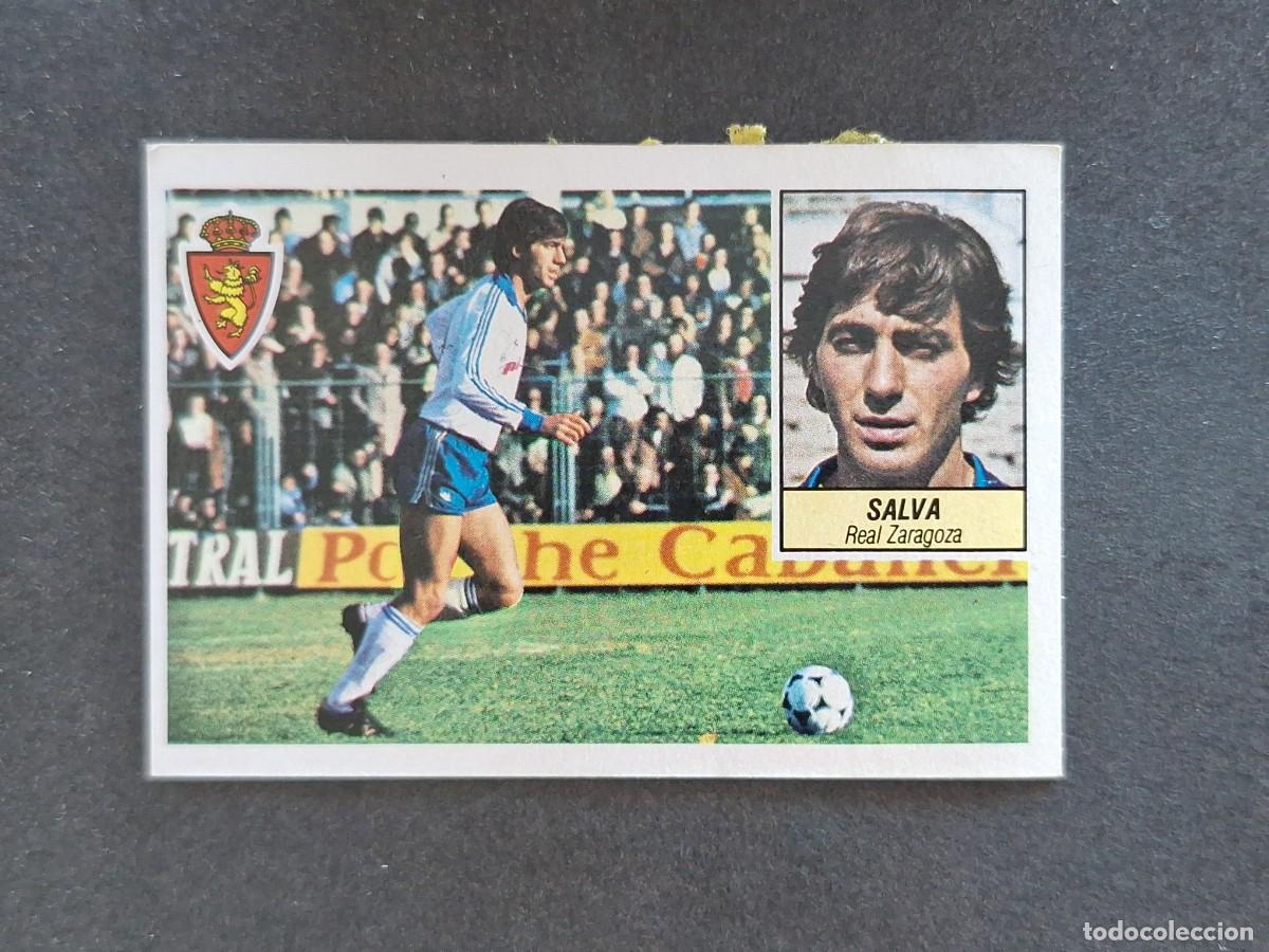 Cromos de f&uacute;tbol: L5 SALVA REAL ZARAGOZA LIGA ESTE 1984 1985 84 85 DESPEGADO RECUPERADO