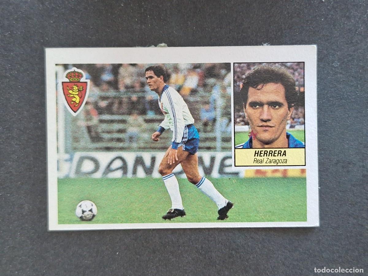 Cromos de f&uacute;tbol: L5 HERRERA REAL ZARAGOZA LIGA ESTE 1984 1985 84 85 DESPEGADO RECUPERADO