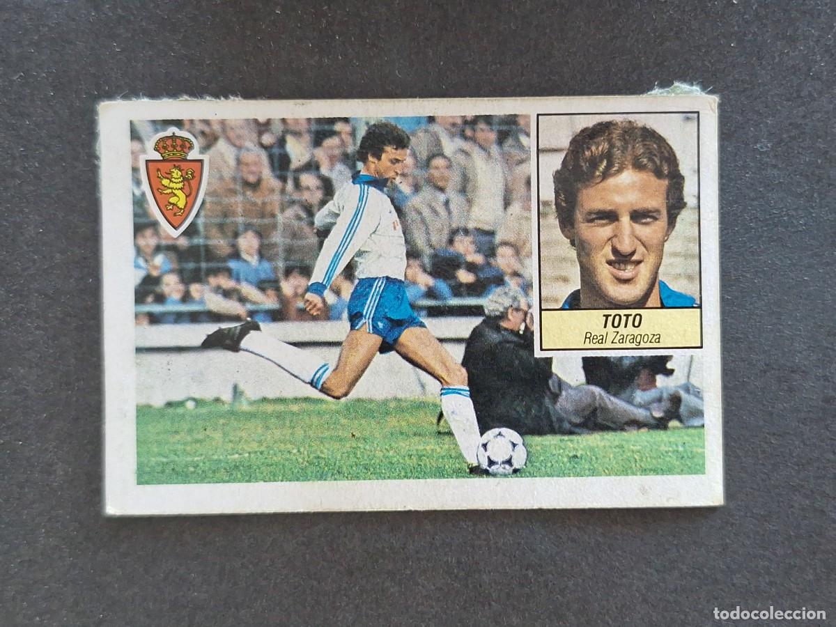 Cromos de f&uacute;tbol: L5 TOTO REAL ZARAGOZA LIGA ESTE 1984 1985 84 85 DESPEGADO RECUPERADO