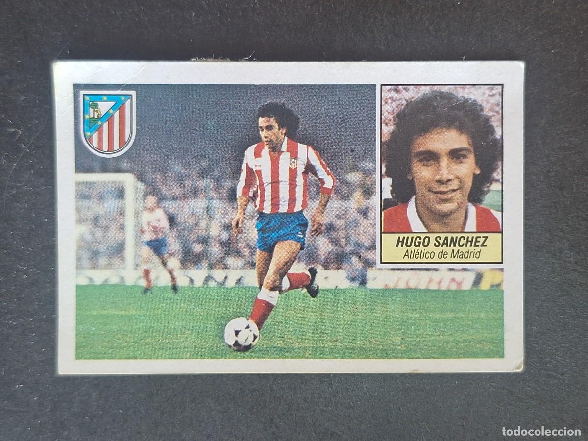 Cromos de f&uacute;tbol: L5 HUGO SANCHEZ ATLETICO DE MADRID LIGA ESTE 1984 1985 84 85 DESPEGADO RECUPERADO