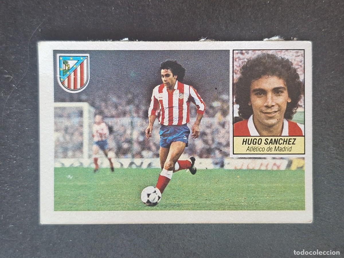 Cromos de f&uacute;tbol: L5 HUGO SANCHEZ ATLETICO DE MADRID LIGA ESTE 1984 1985 84 85 DESPEGADO RECUPERADO
